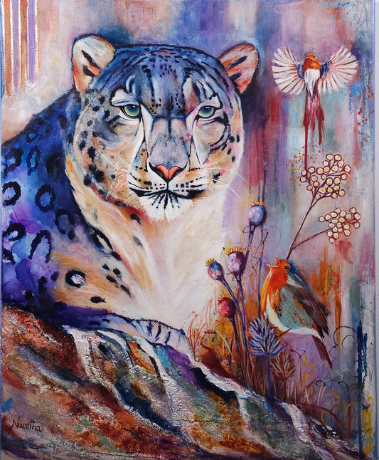 Majestic Harmony - original Mixed media painting