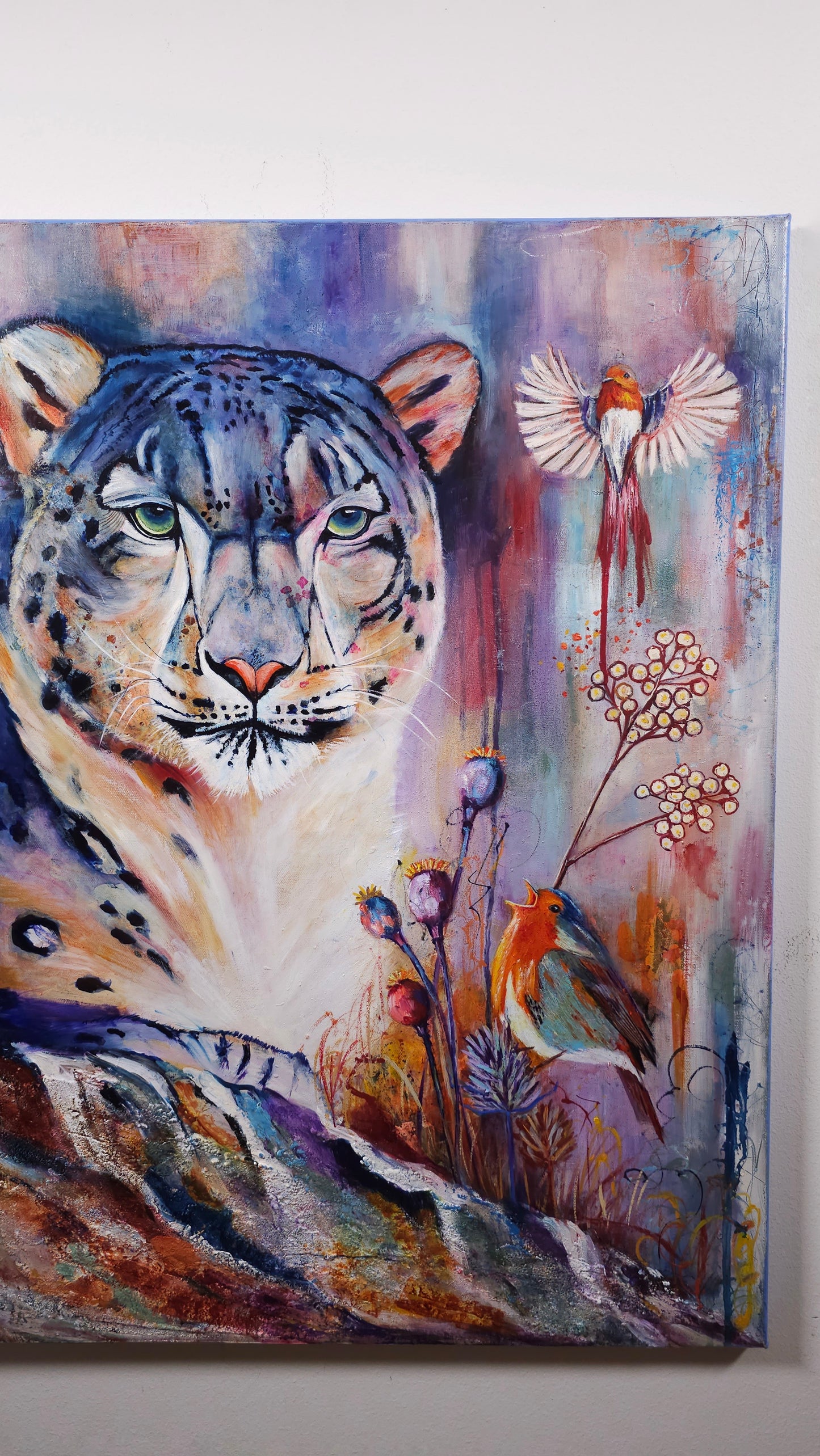 Majestic Harmony - original Mixed media painting