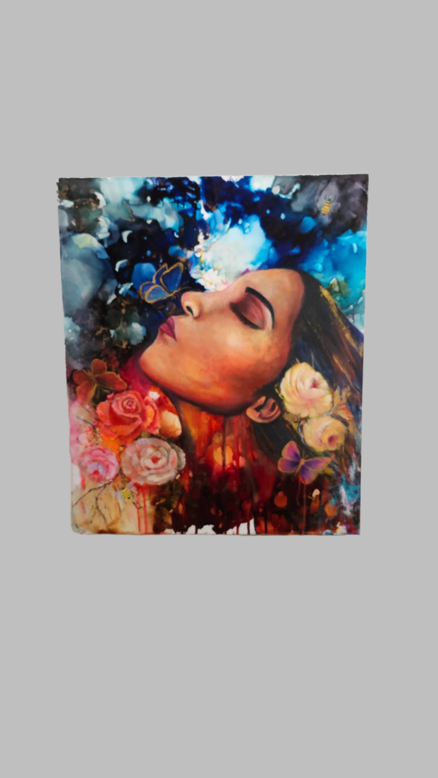 Dreamscape Reverie - original mixed media painting