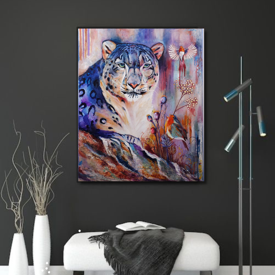Majestic Harmony - original Mixed media painting